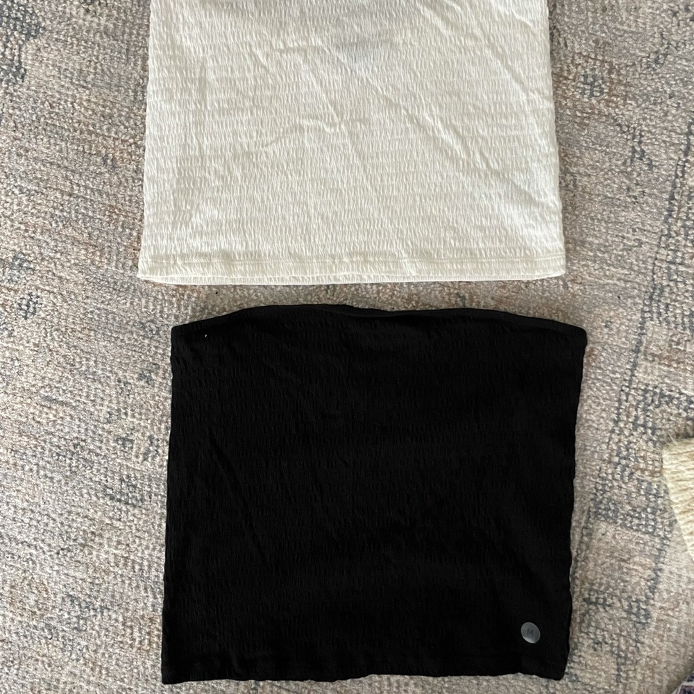 American eagle strapless tube tops (2)